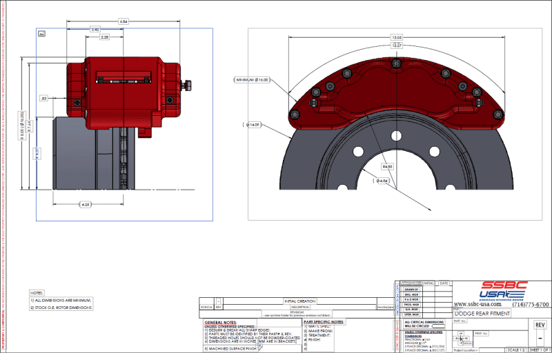 DodgeRearCaliperFitmentA404 11X 5